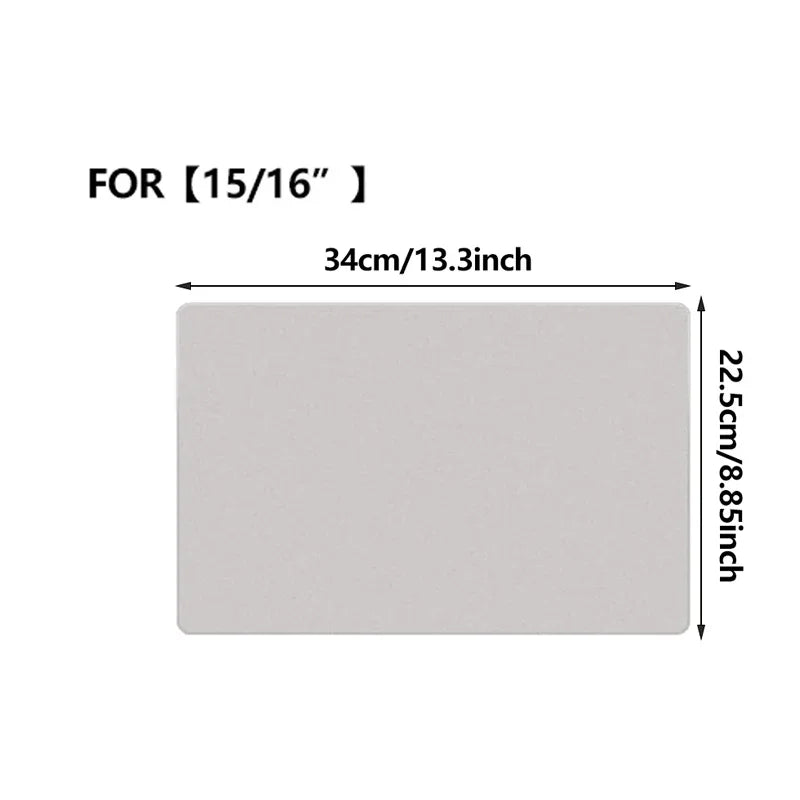 Microfiber Dustproof Cleaning Cloth Notebook Keyboard Cover Laptop Screen Cleaner Kit for MacBook Pro 13/15/16 Inch