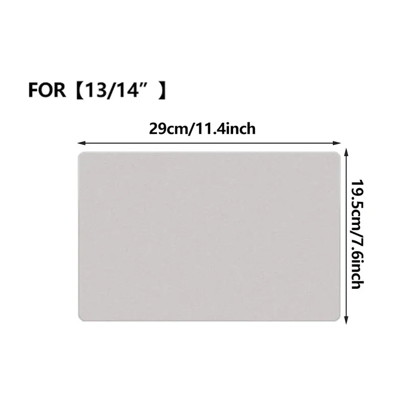 Microfiber Dustproof Cleaning Cloth Notebook Keyboard Cover Laptop Screen Cleaner Kit for MacBook Pro 13/15/16 Inch