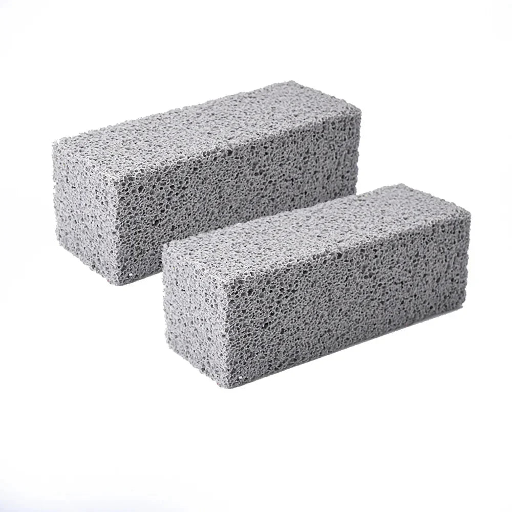 1pc BBQ Grill Cleaning Brush Brick Block Barbecue Cleaning Stone Pumice Brick For Barbecue Rack Outdoor Kitchen BBQ Tools