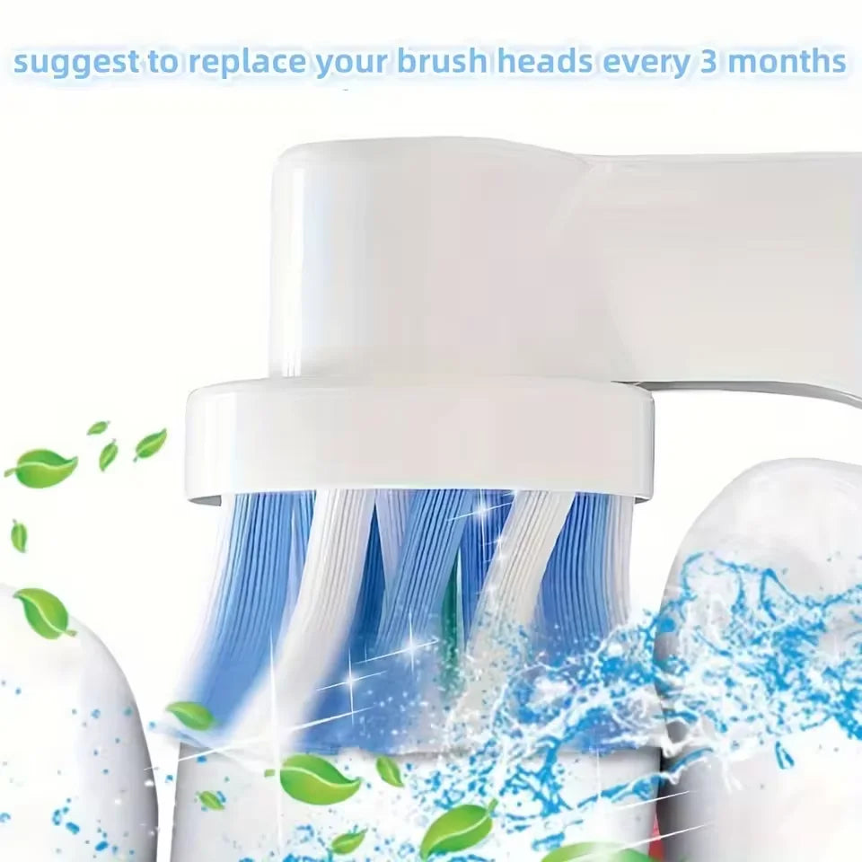 4/12/16Pcs Replacement Toothbrush Heads Compatible with Oral-B Braun Professional Electric Toothbrush Heads Brush Heads