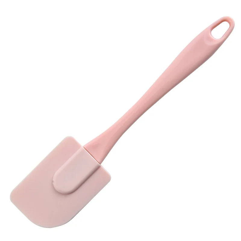 3PCS/Set Cream Scraper DIY Bread Cake Butter Spatula Mixer Oil Brush Kitchen Baking Tool Silicone Spatula Non-stick Kitchen