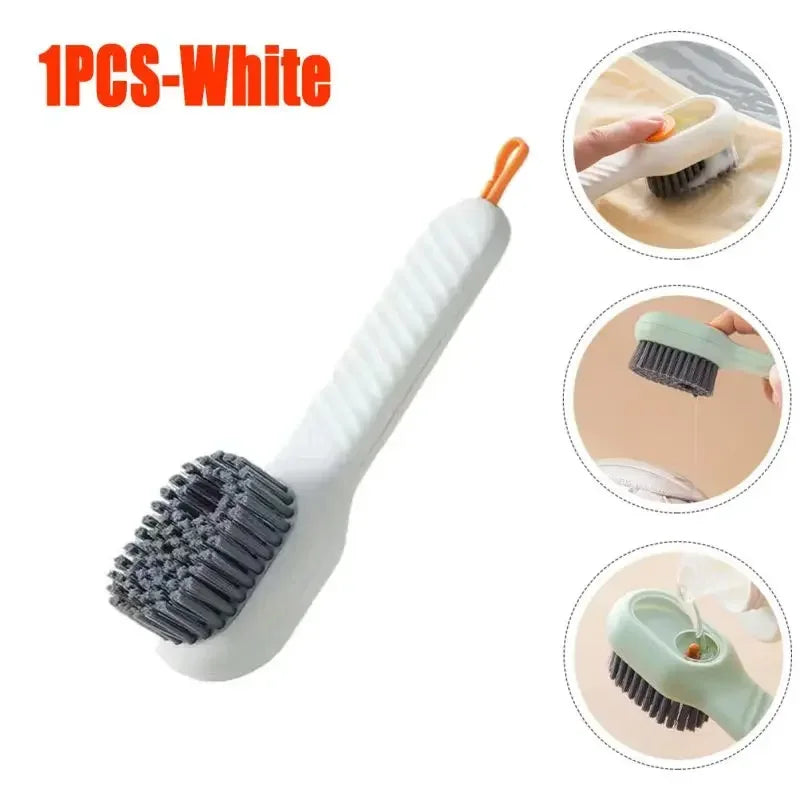 Fashion Multifunction Shoe Brush Soft Bristled Liquid Filled Up Wash Shoe Cleaning House Accessories Clean Kitchen Tools